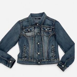 Y2K Bling Jean Jacket by Earl Jean